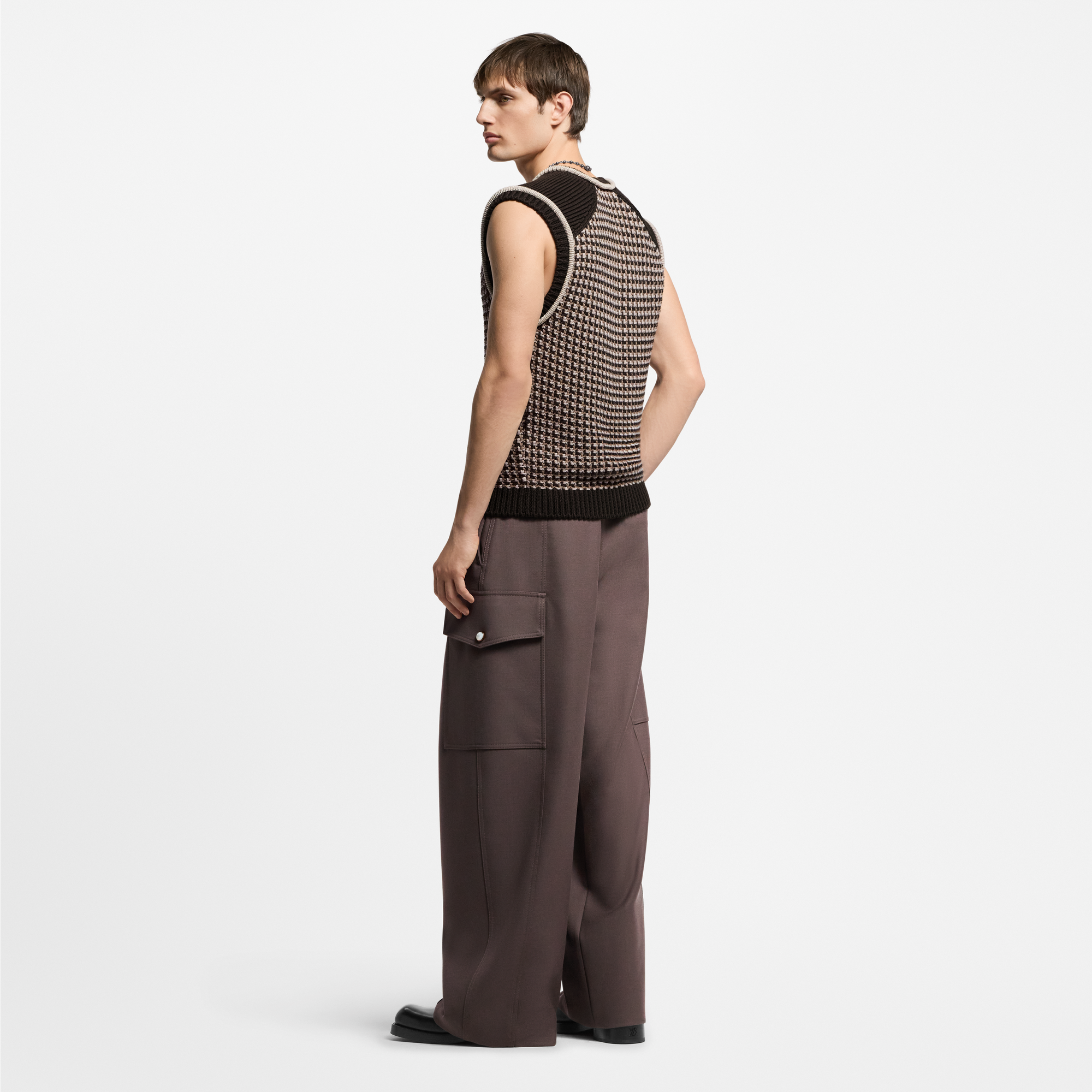 Cotton Jacquard Vest  in Men's Ready-to-Wear All Ready-to-Wear collections by Louis Vuitton (Product zoom)
